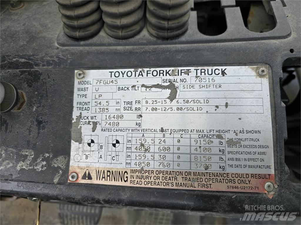 Toyota 7FGU45 Utilaje construcții - Altele