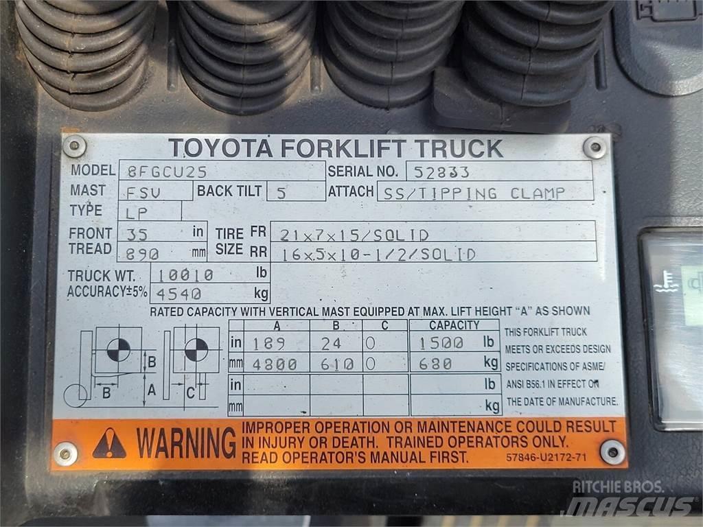 Toyota 8FGCU25 Utilaje construcții - Altele