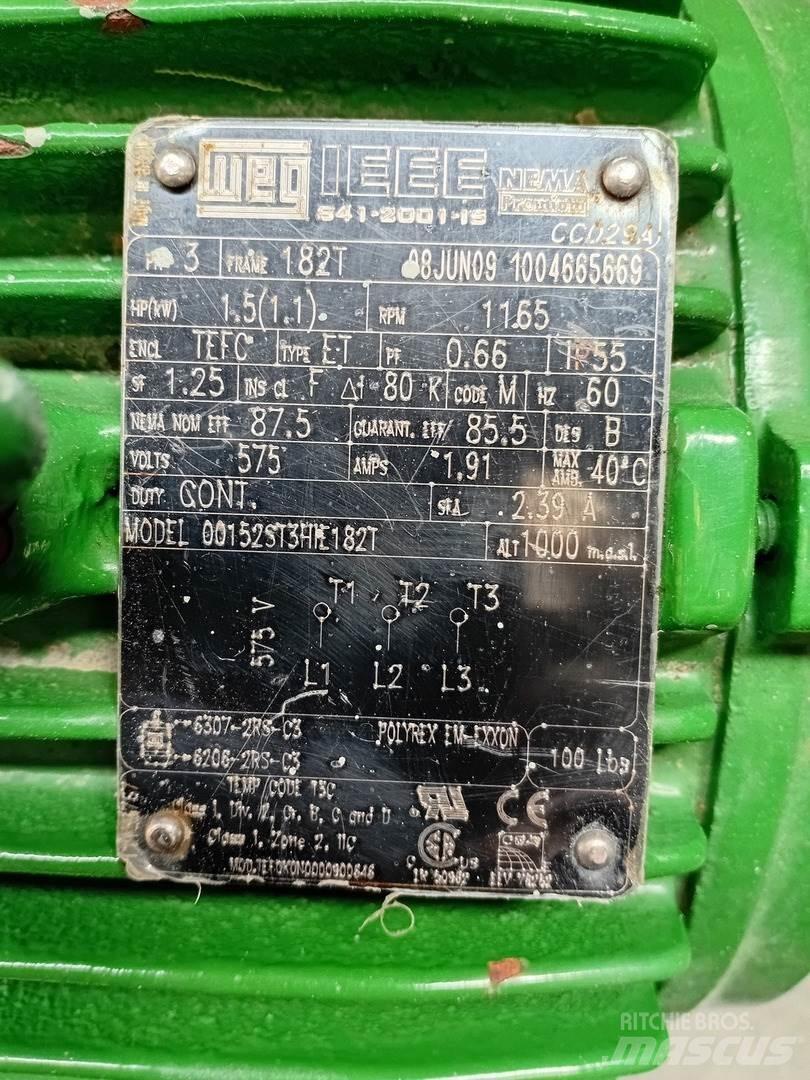  WEG 00152ST3HIE182T Motoare industriale