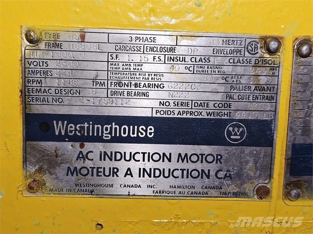 Westinghouse  Motoare industriale