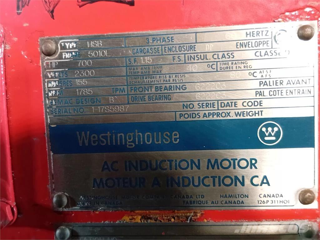 Westinghouse HSB Motoare industriale
