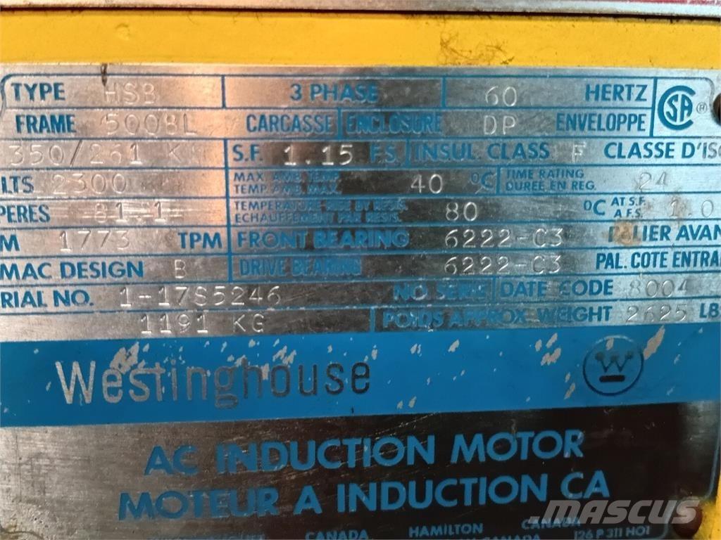 Westinghouse HSB Motoare industriale