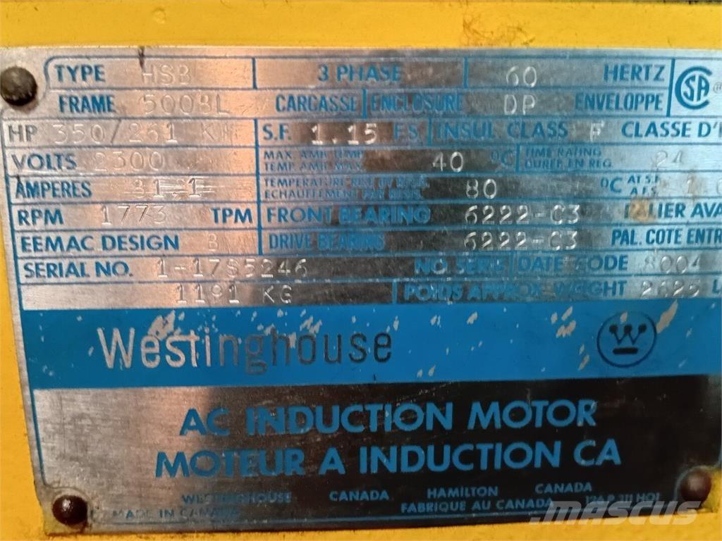 Westinghouse HSB Motoare industriale