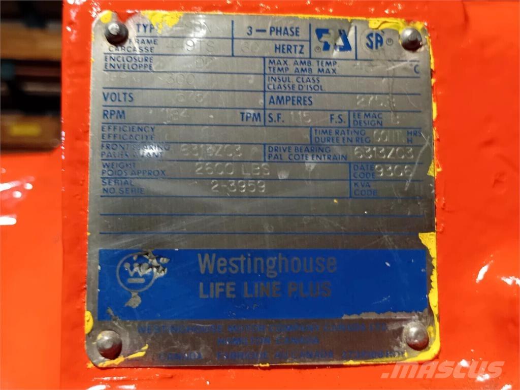 Westinghouse HSBN Motoare industriale