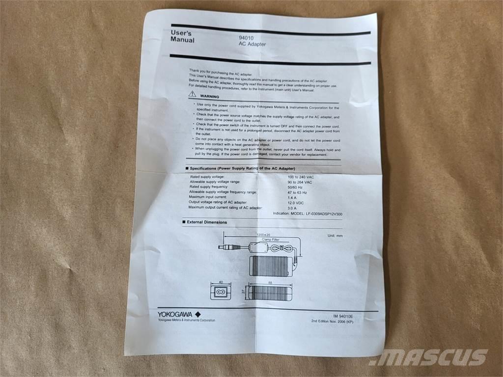  YOKOGAWA XL100 Utilaje construcții - Altele