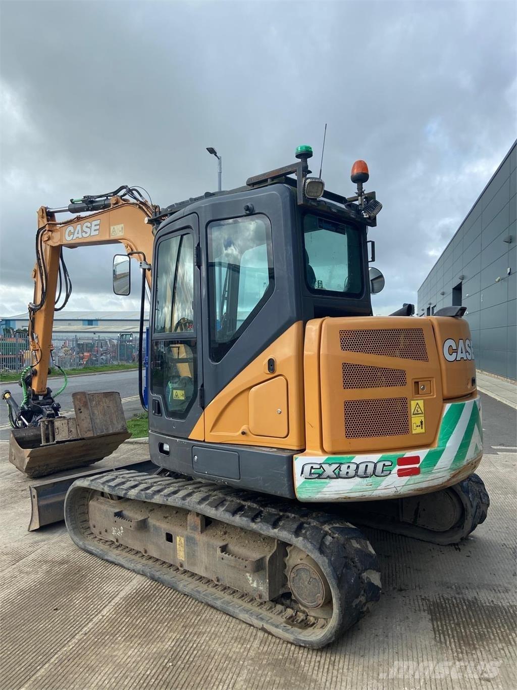 CASE Cx80c Excavatoare pe șenile
