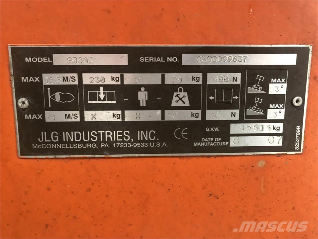 JLG 800AJ Alte ascensoare si platforme