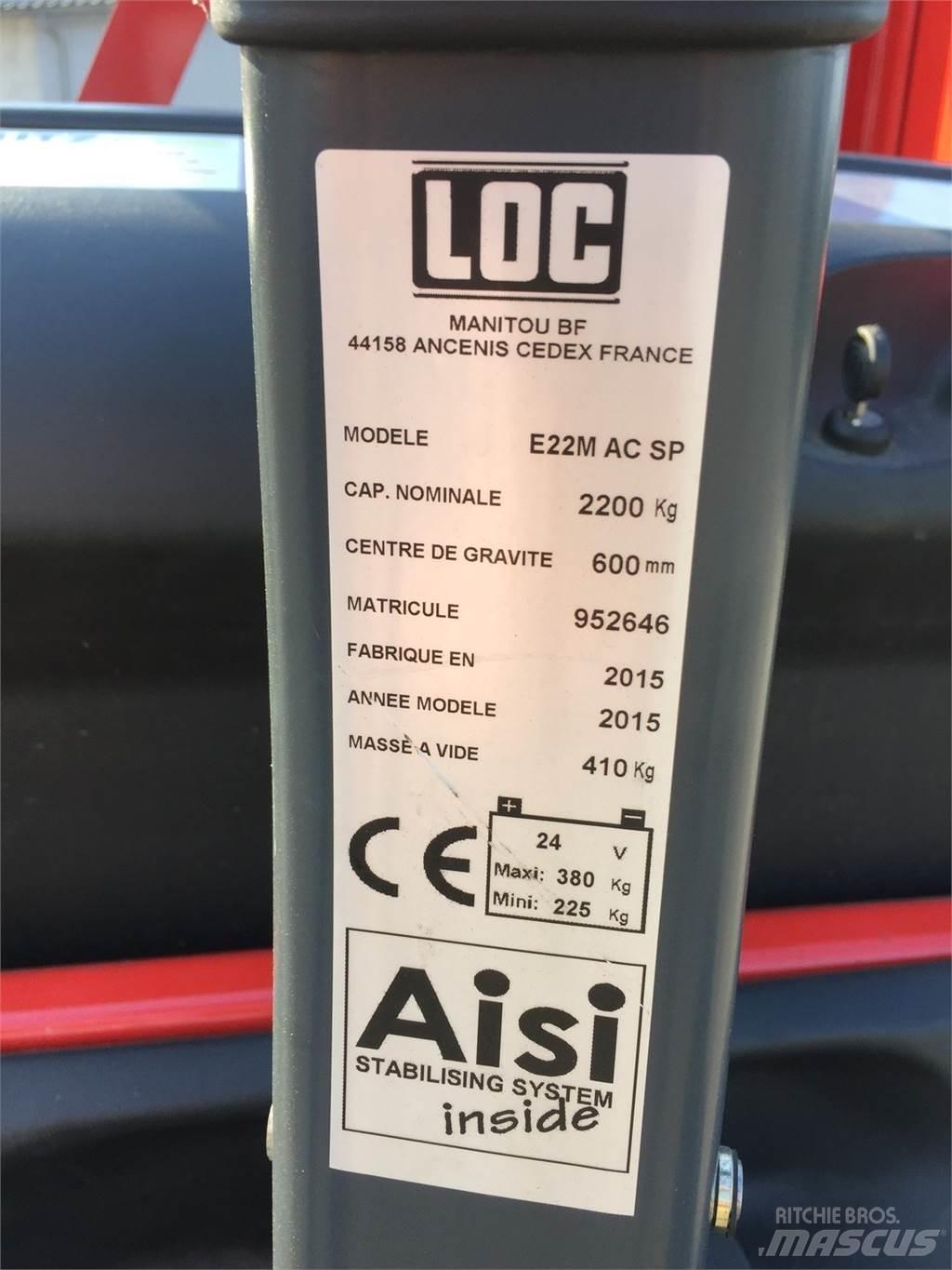LOC E22 MAC Transpaleta manuala