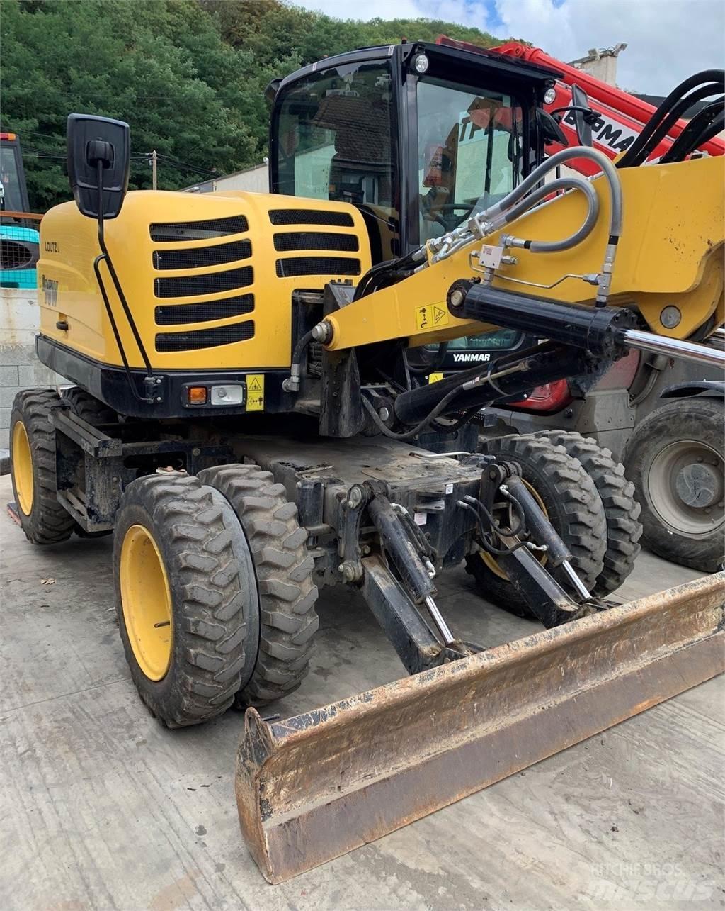 Yanmar B95W Excavatoare cu roti