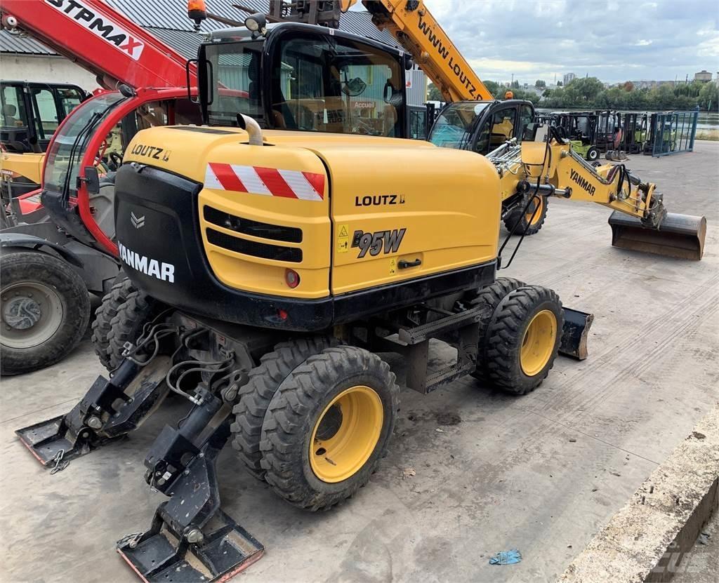 Yanmar B95W Excavatoare cu roti