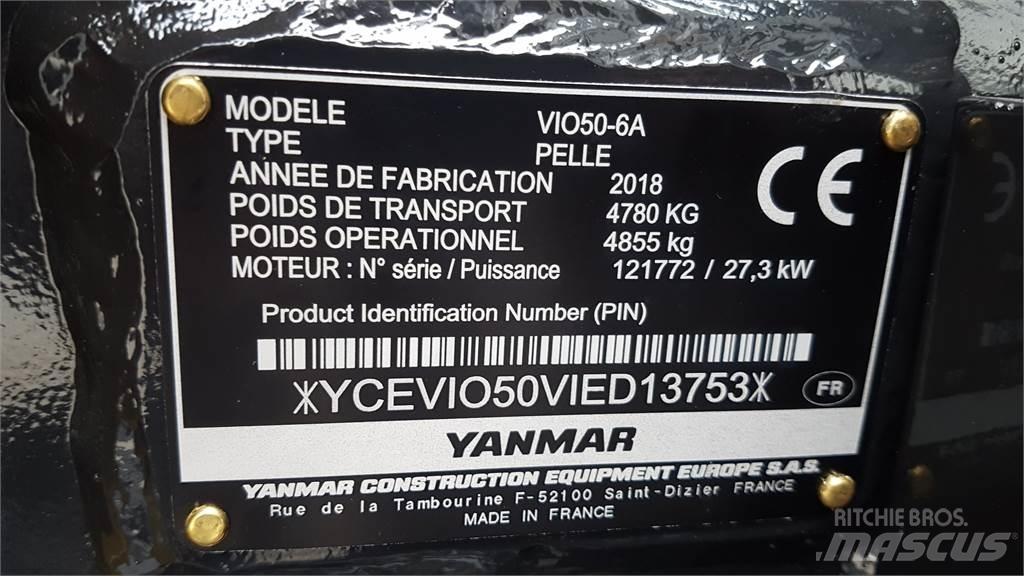 Yanmar ViO50-6 Mini excavatoare < 7t