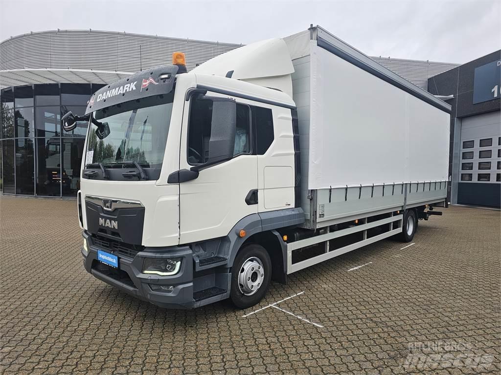 MAN TGL 12.250 Camion cu prelata