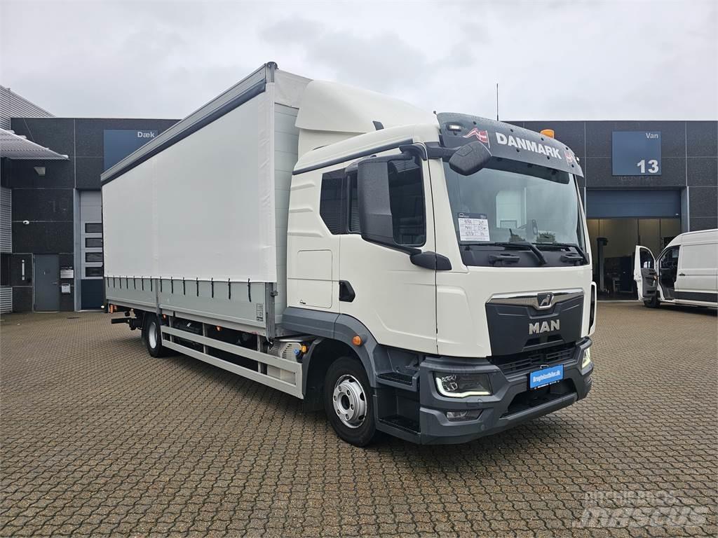 MAN TGL 12.250 Camion cu prelata