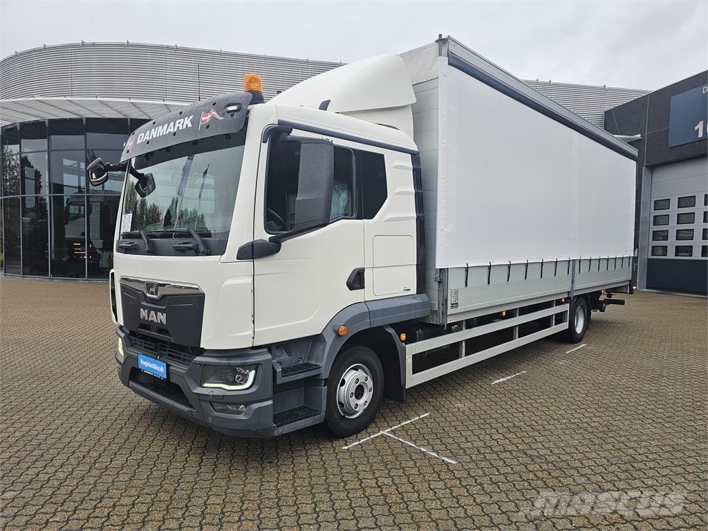 MAN TGL 12.250 Camion cu prelata