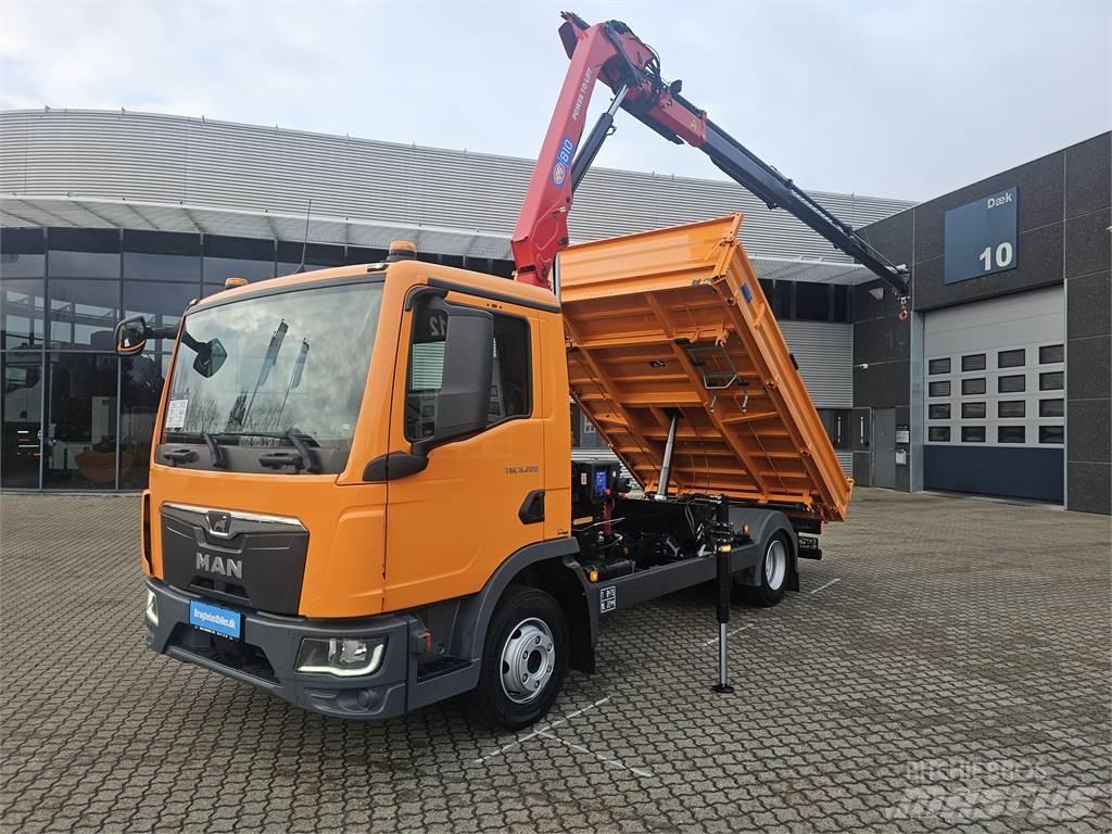 MAN TGL 8.220 Camioane cu macara