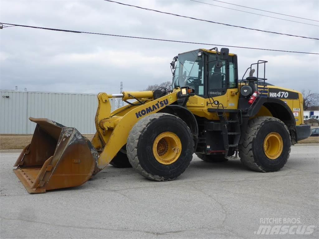 Komatsu WA470-8 Incarcator pe pneuri