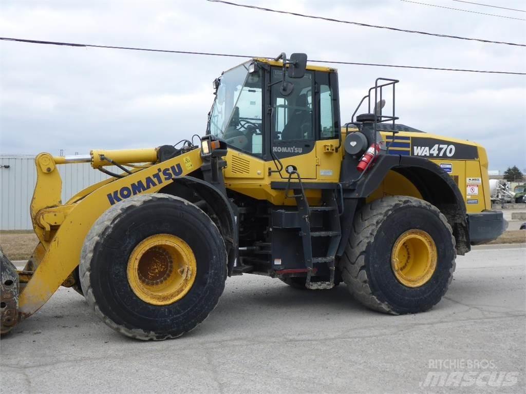 Komatsu WA470-8 Incarcator pe pneuri