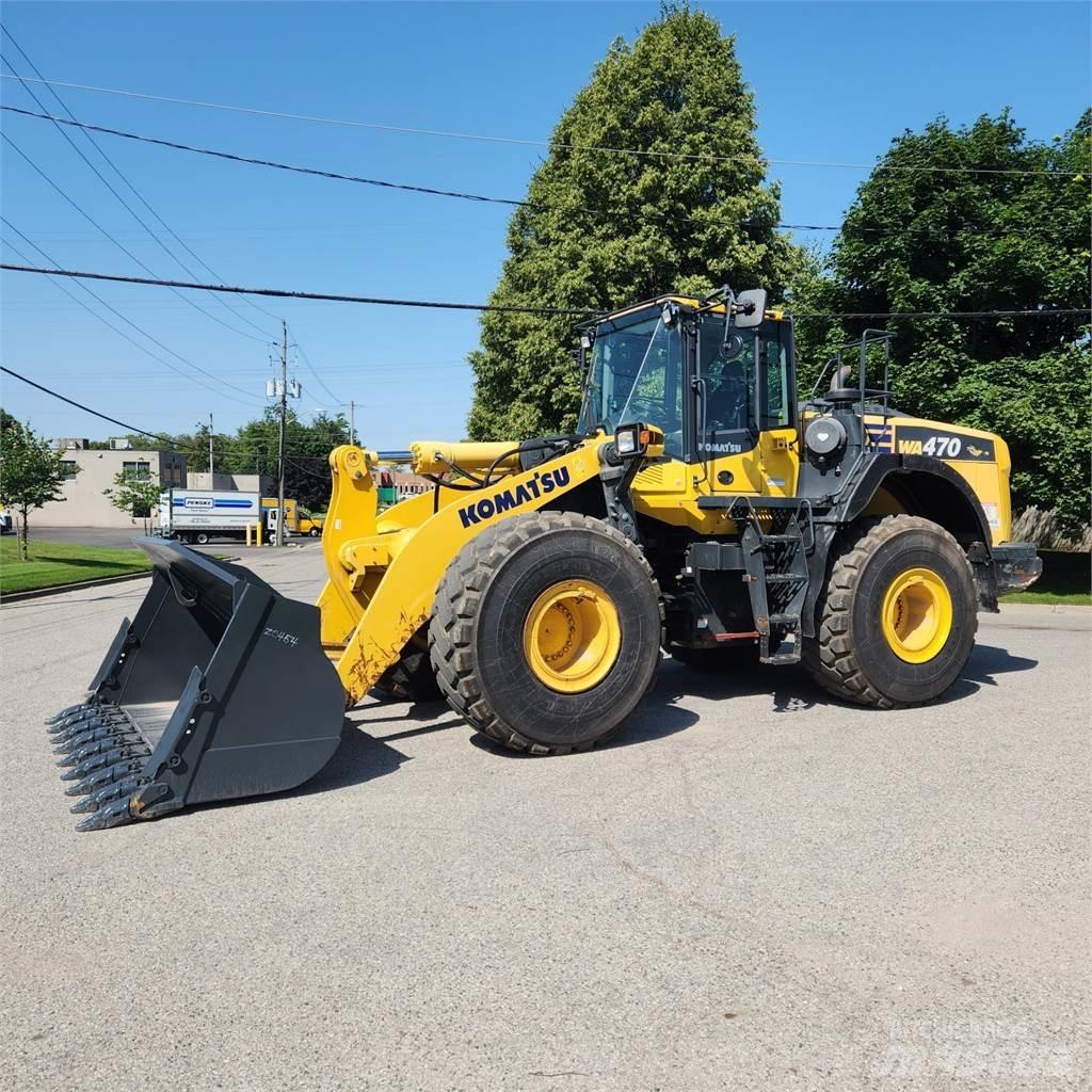Komatsu WA470-8 Incarcator pe pneuri