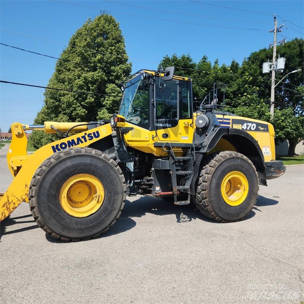 Komatsu WA470-8 Incarcator pe pneuri