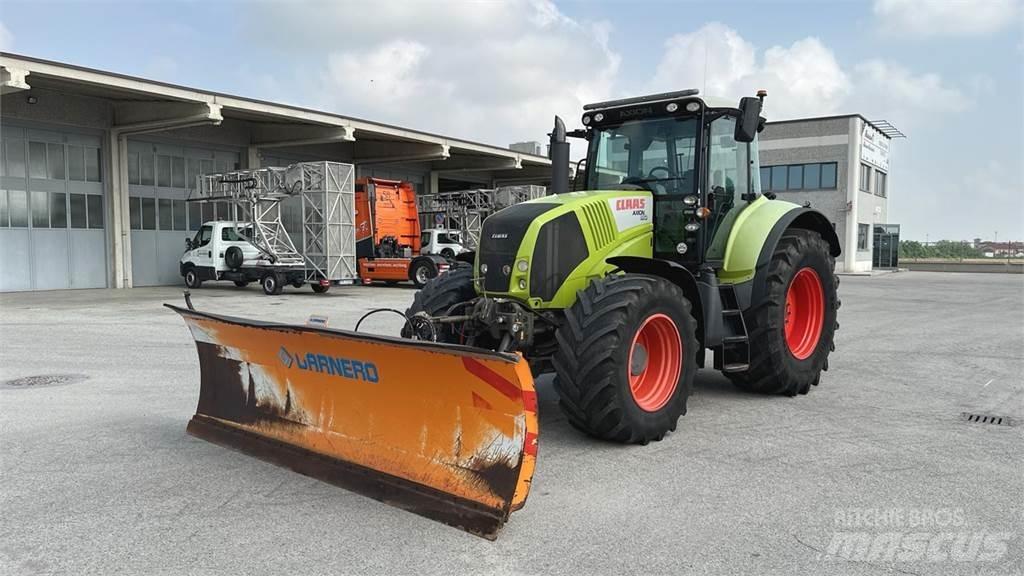 CLAAS Axion 810 4x4 Lame pentru dezapezire si pluguri
