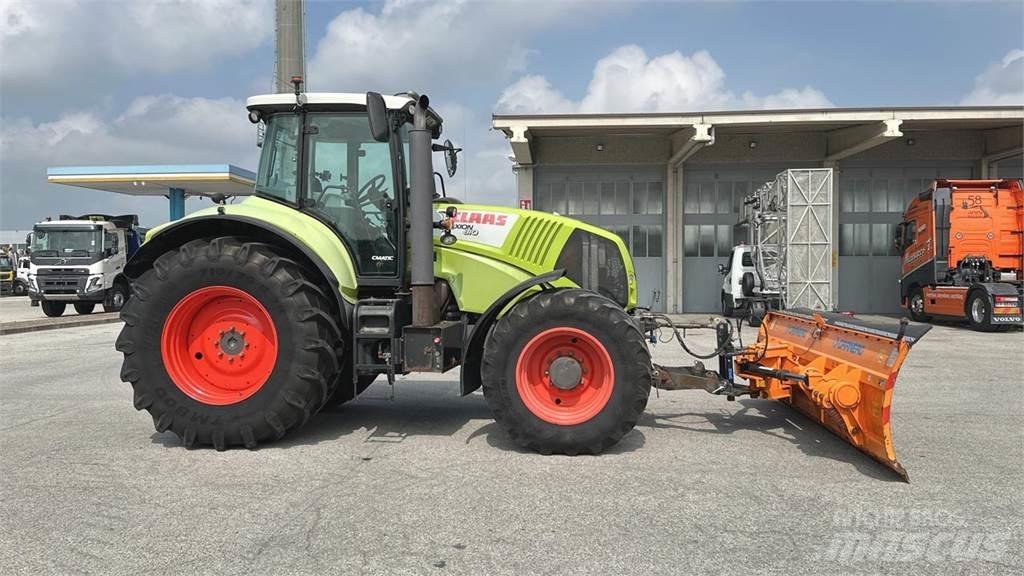 CLAAS Axion 810 4x4 Lame pentru dezapezire si pluguri