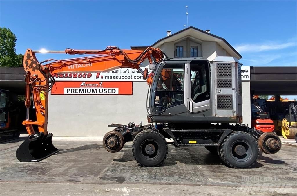 Hitachi ZX170PRR Excavatoare cu roti