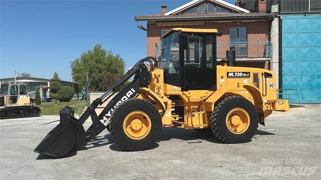 Hyundai HL730TM-7 4x4 Incarcator pe pneuri