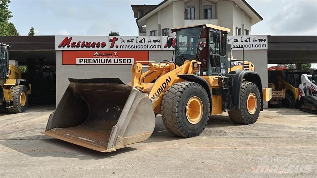 Hyundai HL760-9A Incarcator pe pneuri