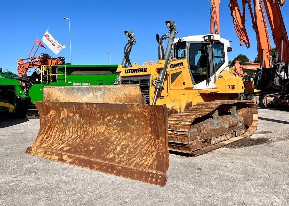 Liebherr 736 Buldozere pe senile