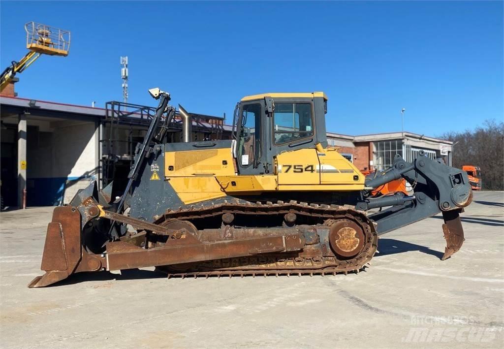 Liebherr 754 Buldozere pe senile