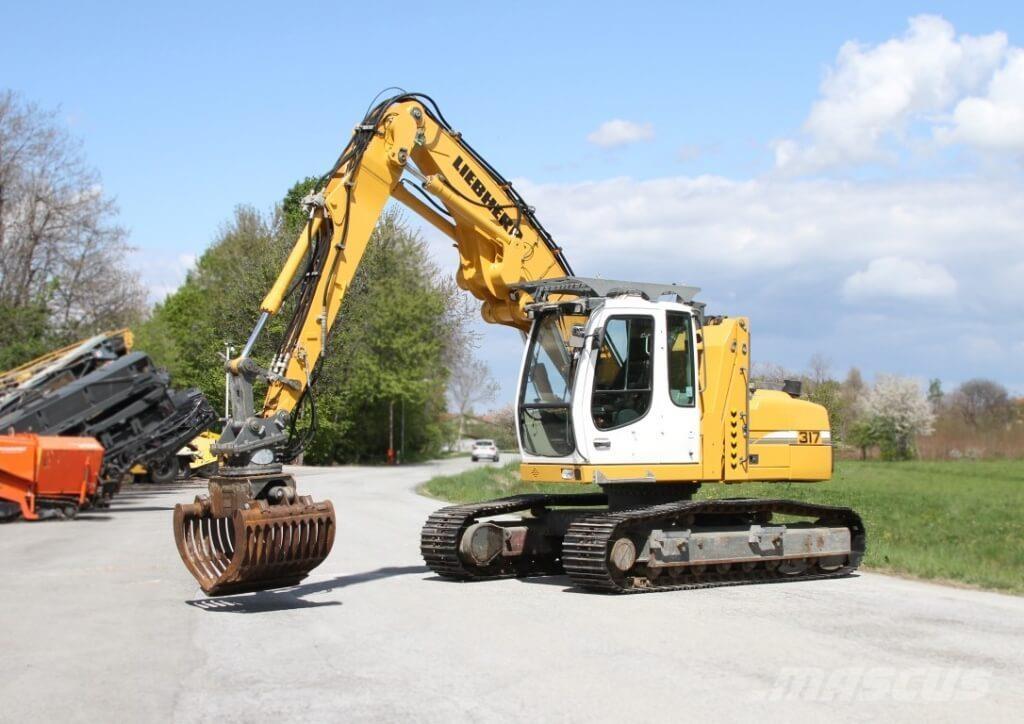Liebherr R317 Litronic Excavatoare cu roti
