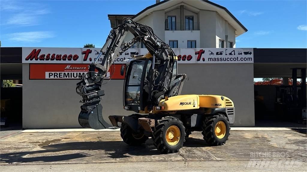 Mecalac 10MSX 4X4 Excavatoare cu roti