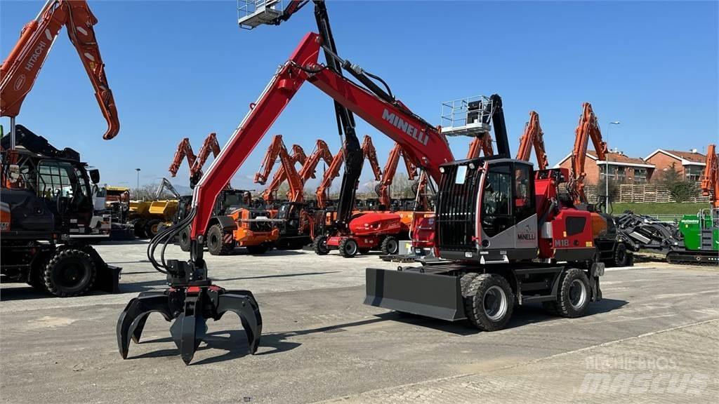 Minelli M18 Excavatoare cu roti