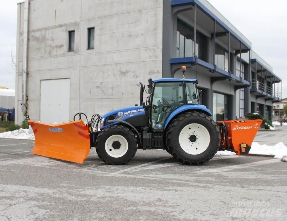 New Holland T5.115 Lame pentru dezapezire si pluguri