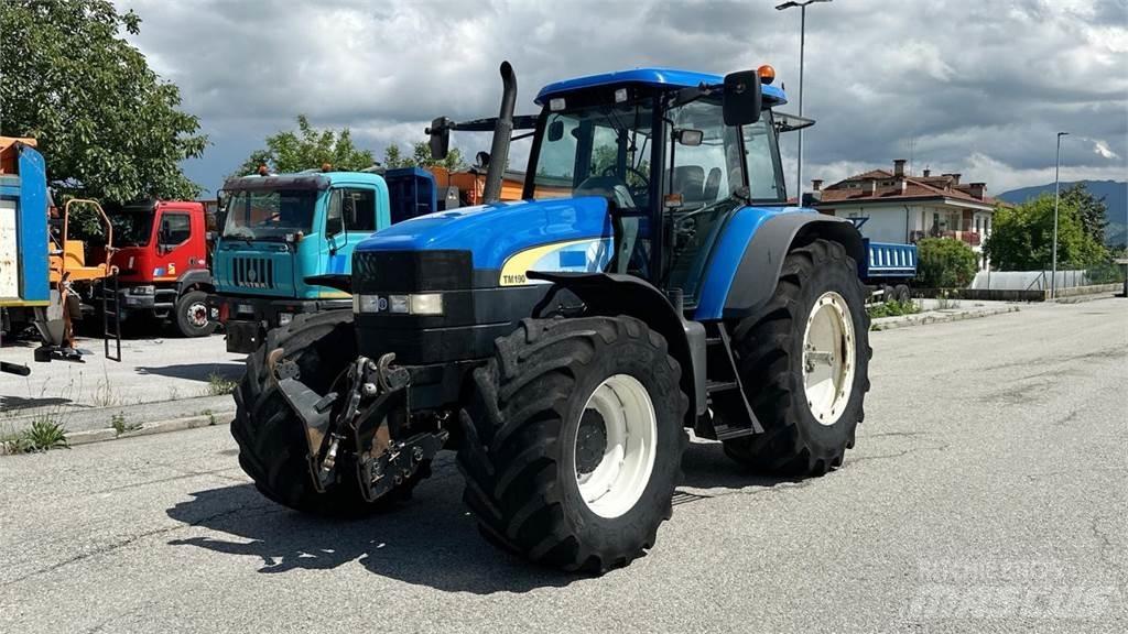 New Holland TM190 4X4 Lame pentru dezapezire si pluguri