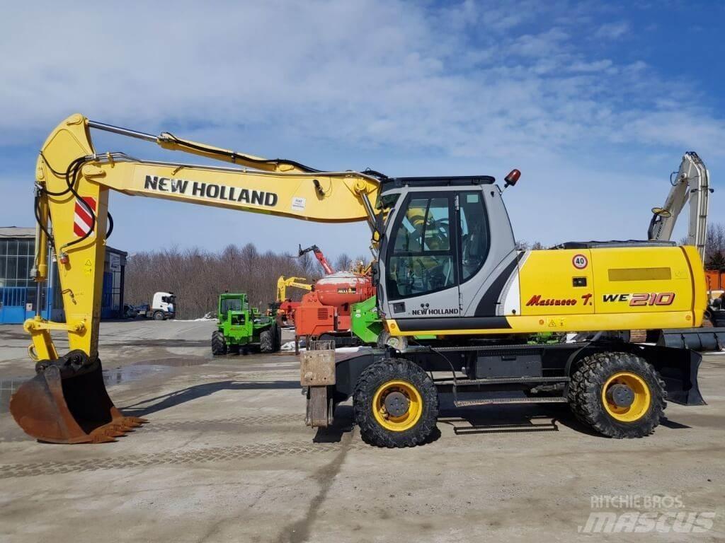 New Holland WE210 Excavatoare cu roti