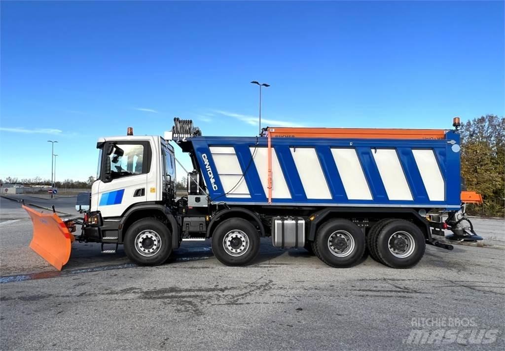 Scania P500 XT 8X4 Lame pentru dezapezire si pluguri