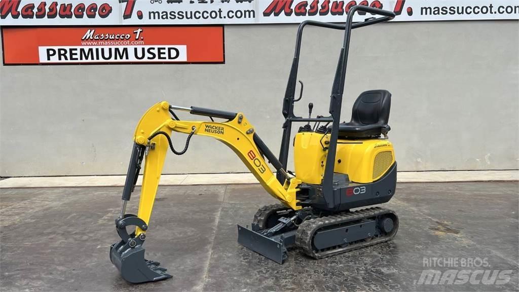 Wacker Neuson 803 Mini excavatoare < 7t