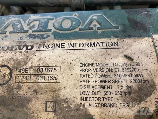 Volvo 8700 Motoare
