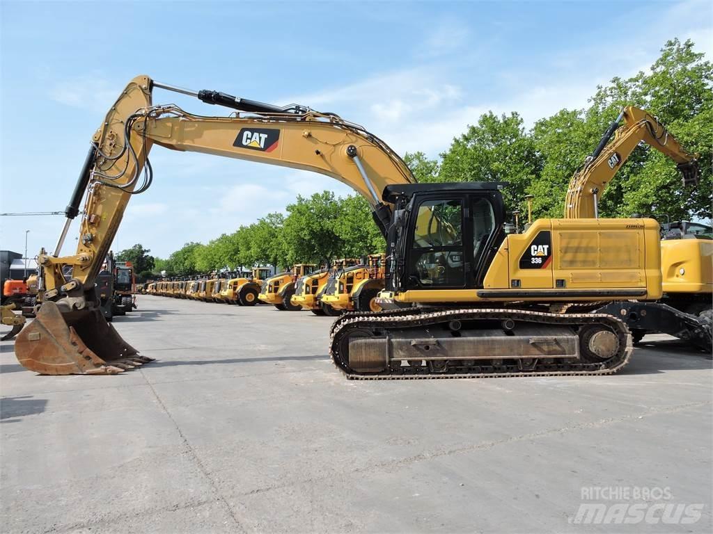 CAT 336 + GPS Excavatoare pe șenile
