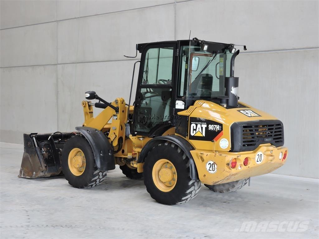 CAT 907H Incarcator pe pneuri