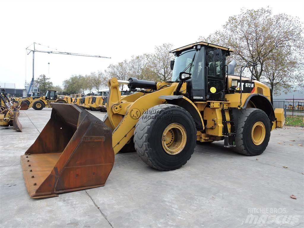 CAT 972M Incarcator pe pneuri