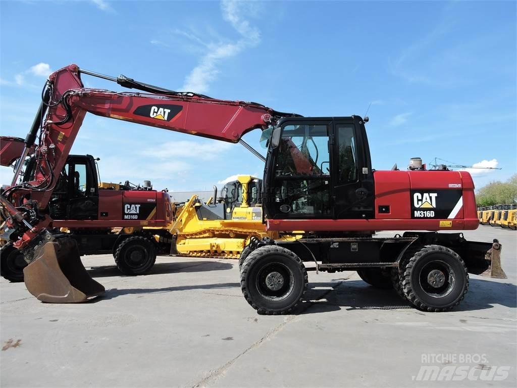 CAT M316D Excavatoare cu roti