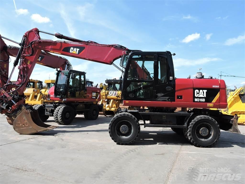 CAT M316D Excavatoare cu roti