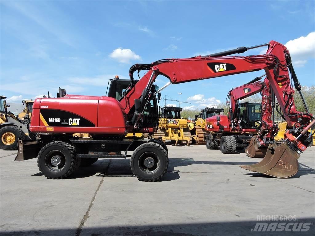 CAT M316D Excavatoare cu roti