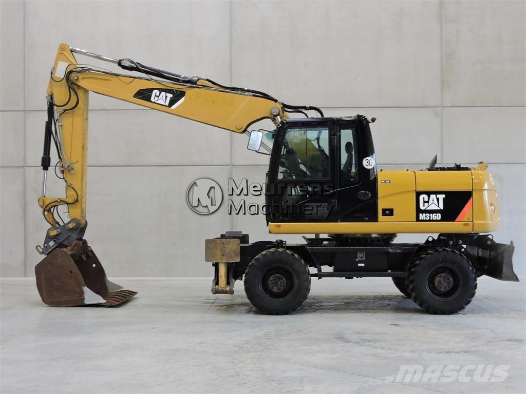 CAT M316D Excavatoare cu roti