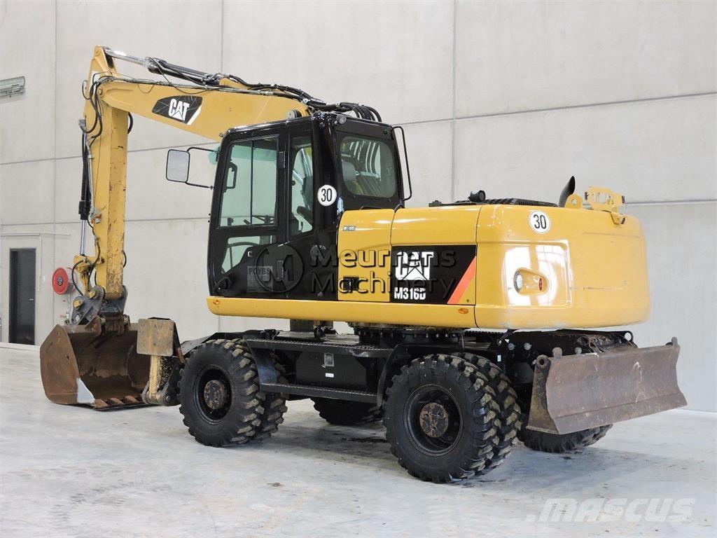 CAT M316D Excavatoare cu roti