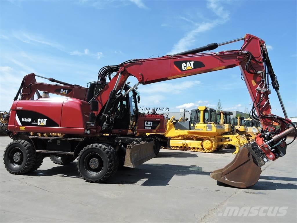 CAT M316D ROTOTILT Excavatoare cu roti