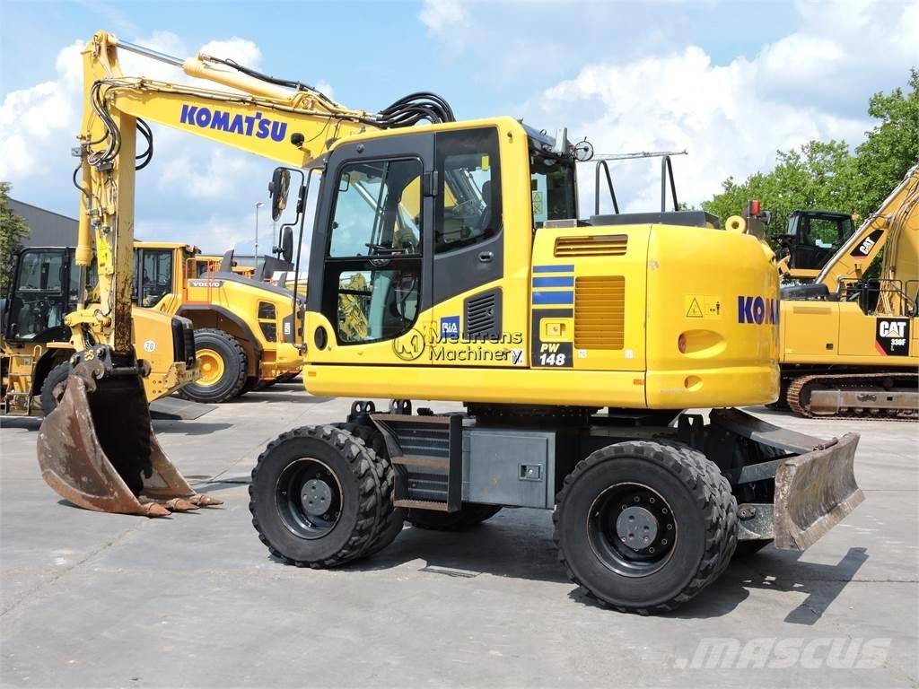 Komatsu PW148 Excavatoare cu roti