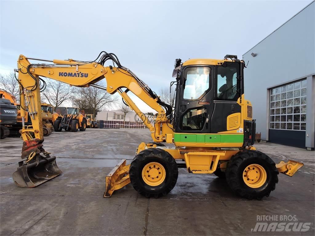 Komatsu PW98 Excavatoare cu roti